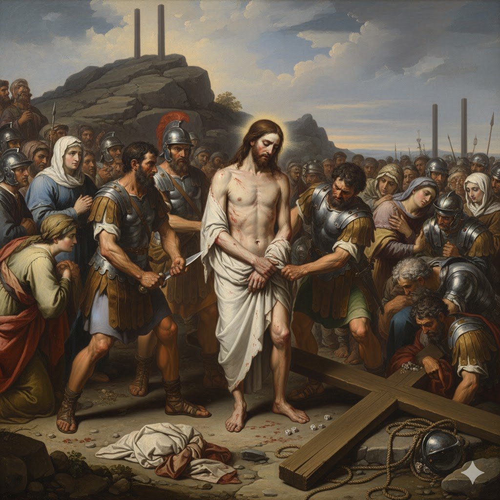 Jesus despojado de suas vestes